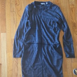 Navy Long Sleeve Dress